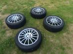 AEZ velgen zgan banden 225/45/17 Golf4 Leon Ibia A3 Fabia, Auto-onderdelen, Ophalen, Gebruikt, Audi