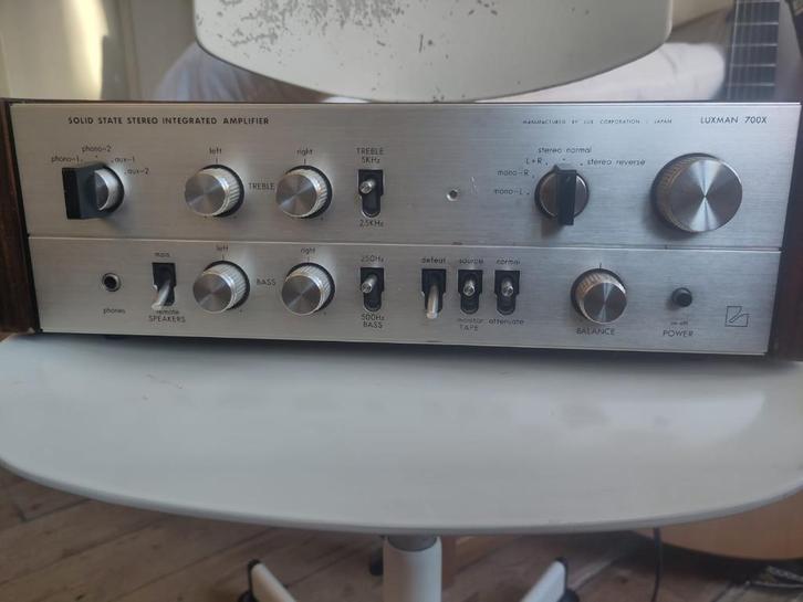 Luxman 700 x, Audio, Tv en Foto, Buizenversterker, Versterker, Ophalen of Verzenden