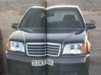 Brochure Mercedes S 300 400 500 600 W140 1991, Enlèvement ou Envoi, Mercedes
