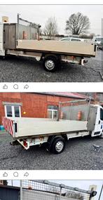 Koffer met aluminium zijkant die open kan + opbergbakje, Ophalen, Zo goed als nieuw