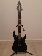 Jackson JS22-7 Dinky Satin Black 7 snarige gitaar, Muziek en Instrumenten, Snaarinstrumenten | Gitaren | Elektrisch, Ophalen, Zo goed als nieuw