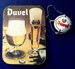 Bierviltje en stop van "Duvel", Verzamelen, Ophalen of Verzenden, Gebruikt, Duvel