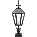 Vloerlamp buiten op sokkel Kropswolde - 73 cm, Ophalen of Verzenden, Aluminium, Vloerlamp, Led