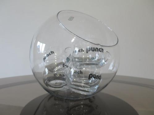 Punchset voor geblazen glas - Verrerie Boussu - 1960-70, Antiek en Kunst, Antiek | Glaswerk en Kristal, Ophalen