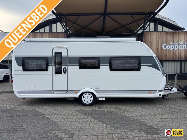 Hobby De Luxe 540 UFF, Caravanes & Camping, Caravanes, jusqu'à 4, 1250 - 1500 kg, Banquette en rond, Hobby, Lit dans la longueur