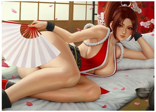 [50x70cm Poster] sexy waifu Mai Shiranui DOA Anime ., Verzamelen, Posters, Nieuw, Verzenden