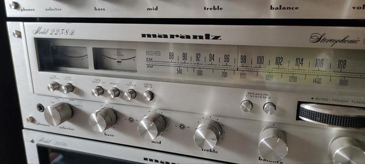 MARANTZ 2238 B/ 790REVOX DRAAITAFEL, Audio, Tv en Foto, Stereoketens, Denon, Ophalen