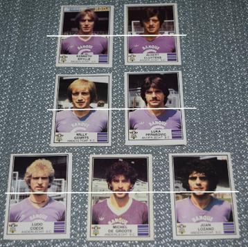 RECUP / RSC Anderlecht / Football 82 / 7 stuks beschikbaar voor biedingen