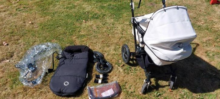 Poussette Bugaboo Cameleon, Kinderen en Baby's, Kinderwagens en Combinaties, Gebruikt, Kinderwagen, Bugaboo, Luchtbanden, Met reiswieg
