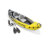 Intex Explorer K2 opblaasbare kajak – 2-persoons, compleet, Ophalen, Zo goed als nieuw, 2-persoons