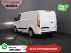 Ford Transit Custom 1.0 130 pk Aut. PHEV BPM VRIJ! Carplay/, Auto's, Bestelwagens en Lichte vracht, Automaat, Wit, Bedrijf, Hybride Elektrisch/Benzine