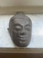 Hoofd Buddha in steen, Antiek en Kunst, Ophalen of Verzenden