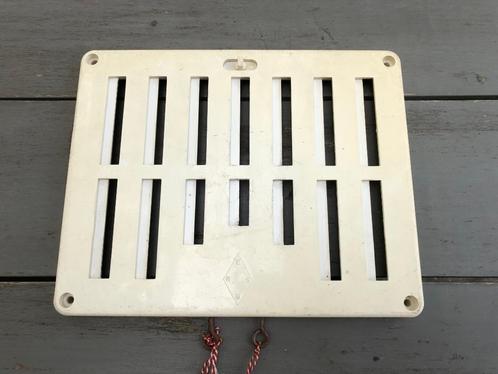 Vintage vergeelde witte uittrekbare ventilatieopening werkt, Hobby en Vrije tijd, Knutselen, Gebruikt, Gereedschap of Accessoires