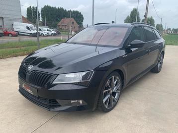 SKODA SUPERB 4X4/280PK/NAVI/DAB/CAMERA/LED/ZETELVER/KEYLESS beschikbaar voor biedingen