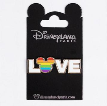 DLP Rainbow Love Mickey Mouse LGBT - Disneyland Paris Disney
