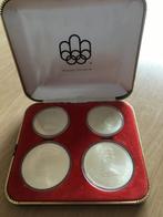 4 zilveren munten Olympische Spelen Canada 1976, Postzegels en Munten, Munten | Amerika, Ophalen of Verzenden, Noord-Amerika, Setje