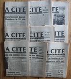 9 vieux journaux La Cité de 1968, Enlèvement ou Envoi, 1960 à 1980, Journal