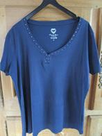 T-shirt ou blouse paprika T2, Blauw, Maat 46/48 (XL) of groter, Ophalen of Verzenden, Zo goed als nieuw