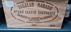 Sauternes Sigalas Rabaud 1er cru classe 2007 Top OWC, Ophalen of Verzenden, Zo goed als nieuw
