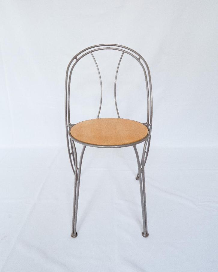 2 chaises Pajala par Niels Gammelgaard, vintage IKEA, Maison & Meubles, Chaises, Comme neuf, Deux, Bois, Métal, Autres couleurs