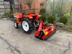 MINITRACTOR KUBOTA 21PK MET NIEUWE KLEPELMAAIER, Zakelijke goederen, Landbouw | Tractoren, Ophalen of Verzenden, Gebruikt, Tot 80 Pk