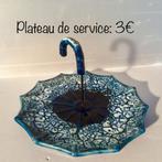 Plateau de service, Enlèvement ou Envoi, Utilisé, Rond, Autres matériaux