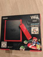 Wii mini + Wii Remote Plus controller + Wii Wheel  + 4 games, Games en Spelcomputers, Spelcomputers | Nintendo Wii, Ophalen, Gebruikt