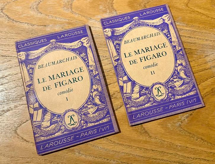 Beaumarchais - Het huwelijk van Figaro, Classique Larousse, Boeken, Literatuur, Gelezen, Europa overig, Ophalen of Verzenden