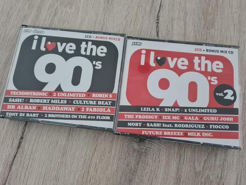 I Love the 90s vol 1 en 2, Cd's en Dvd's, Cd's | Verzamelalbums, Zo goed als nieuw, Ophalen of Verzenden
