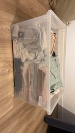 Doos met rompers, pyjama’s, Enfants & Bébés, Vêtements de bébé | Taille 62, Enlèvement, Utilisé, Fille, Vêtements de nuit ou Sous-vêtements