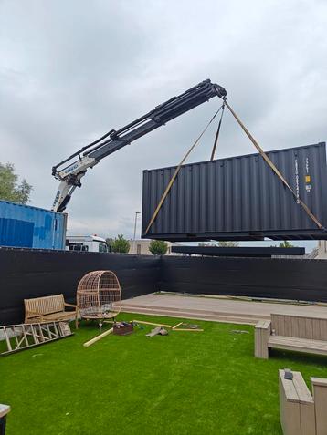 Nieuwe 20FT container/Lier/Levering mét kraan!/Bezichtigen! 