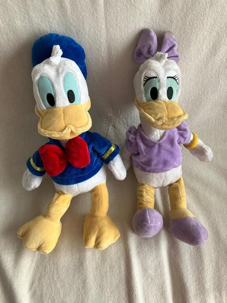 Grote knuffel eend Katrien Daisy Donald Duck Disney Nicotoy, Verzamelen, Disney, Zo goed als nieuw, Knuffel, Donald Duck, Ophalen of Verzenden