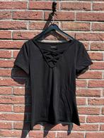 Nieuw zwart t-shirt met touwtjes, Nieuw, Maat 38/40 (M), Ophalen of Verzenden, Even&Odd