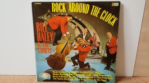 BILL HALEY & THE COMETS - ROCK AROUND THE CLOCK (1968) (LP), Cd's en Dvd's, Vinyl | Rock, Zo goed als nieuw, Rock-'n-Roll, 10 inch