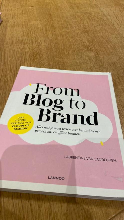 Laurentine Van Landeghem - From Blog to Brand, Livres, Mode, Utilisé, Enlèvement