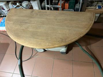 Half eiken tafelblad 129,5 x 63,5cm, Enlèvement, Utilisé