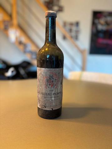 Kasteel van Saint-Estèphe POMYS 1959, Frankrijk, Ophalen of Verzenden, Zo goed als nieuw, Rode wijn