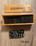 Domino in een houten doosje., Hobby en Vrije tijd, Gezelschapsspellen | Overige, Ophalen of Verzenden, Zo goed als nieuw