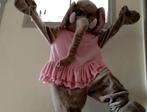 olifant mascotte pak / kostuum met jurk te koop, Verzenden, Zo goed als nieuw, Kleding