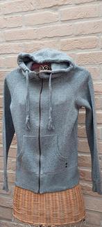 Vest met kap Tom Tailor 45cm van oksel tot oksel, Kleding | Dames, Truien en Vesten, Zo goed als nieuw, Maat 36 (S), Grijs, Tom Tailor