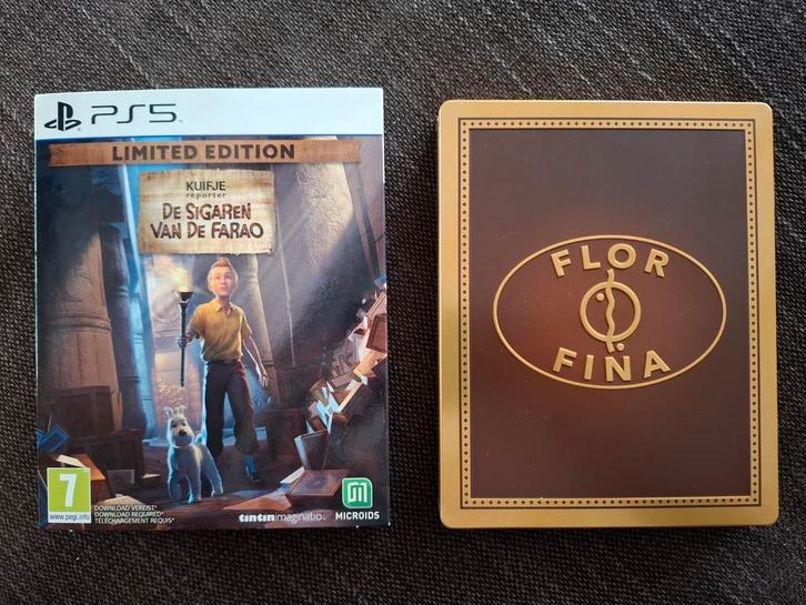 PS5 Kuifje - De sigaren van de farao - limited edition, Games en Spelcomputers, Games | Sony PlayStation 5, Nieuw, Ophalen of Verzenden
