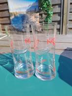 2 Kiss Kiss glazen Gordon Dry Gin, Ophalen, Gebruikt