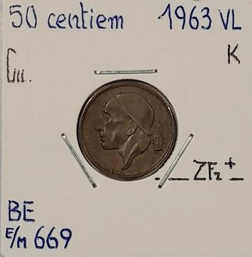 50 centiemen 1963 VL K     (860) beschikbaar voor biedingen