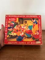 Sneeuwwitje en de zeven dwergen blokpuzzel, Verzamelen, Ophalen of Verzenden