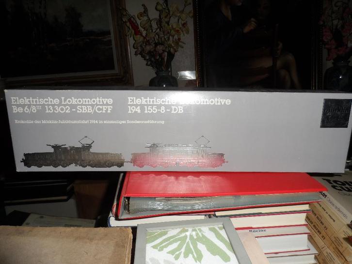 Märklin 3300 H0 Digital. Crocodile Be6/8  SBB + Br 194 DB, Hobby & Loisirs créatifs, Trains miniatures | HO, Neuf, Locomotive