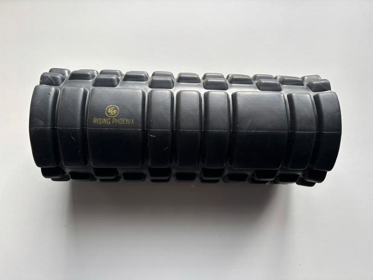 Zwarte massagerol van Rising Phoenix, Sport en Fitness, Massageproducten, Zo goed als nieuw, Ophalen