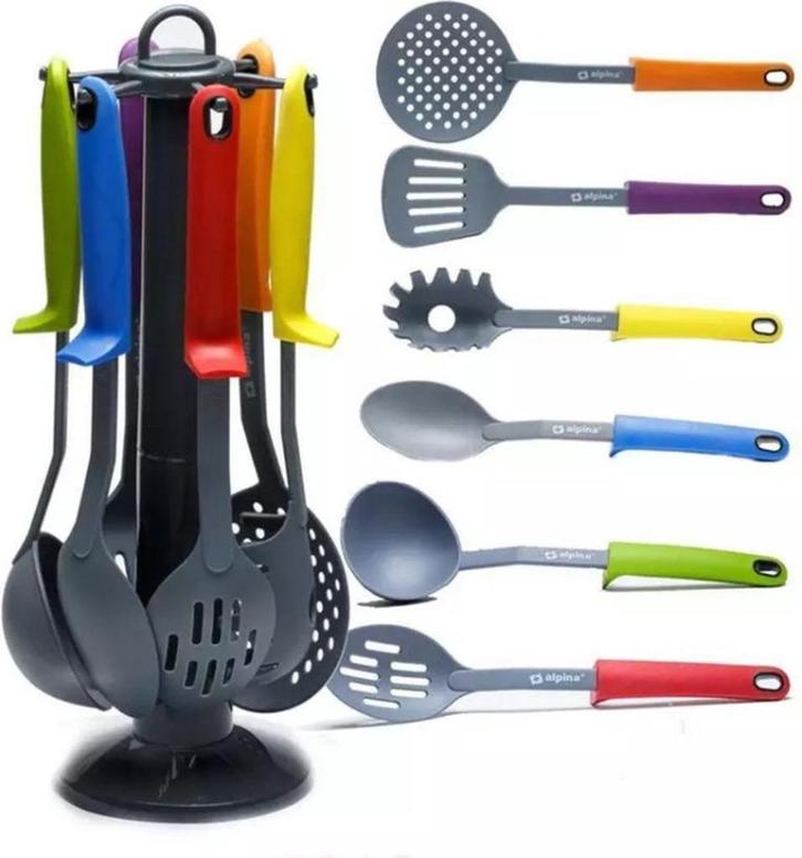 Camping keukengerei met rek Alpina, Caravans en Kamperen, Kampeeraccessoires, Zo goed als nieuw, Ophalen