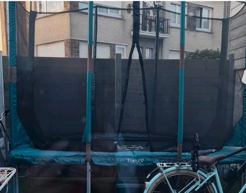 Rechthoekige Trampoline / merk etan hi-flyer, Kinderen en Baby's, Speelgoed | Buiten | Trampolines, Zo goed als nieuw, Ophalen