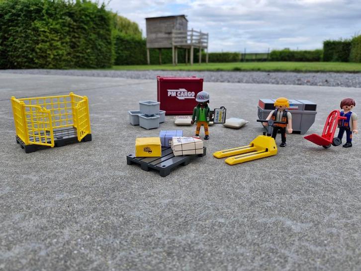 Playmobil Cargoteam met lading - 5259, Kinderen en Baby's, Speelgoed | Playmobil, Gebruikt, Ophalen of Verzenden