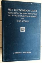 Het Economisch Getij - 1929 - Salomon de Wolff (1878-1960), Enlèvement ou Envoi, Salomon (Sam) de Wolff (1878-1960), Utilisé, Économie et Marketing
